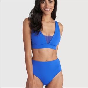 NWT Kit and Ace Sunny Days swim bra top in electric blue size XS
